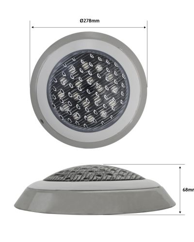 LUMINARIO DE LED SUMERGIBLE ESTILO A 18W LUZ BLANCA