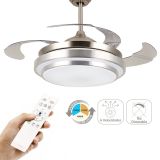 Ventilador de Techo Sat?n Aspas Invisibles