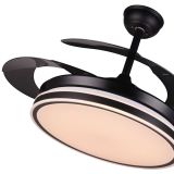 Ventilador de Techo Negro Aspas Invisibles