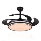 Ventilador de Techo Negro Aspas Invisibles