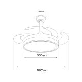 Ventilador de Techo Aspas Invisibles