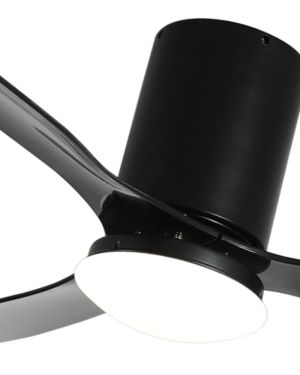 Ventilador de Techo Negro 3 aspas