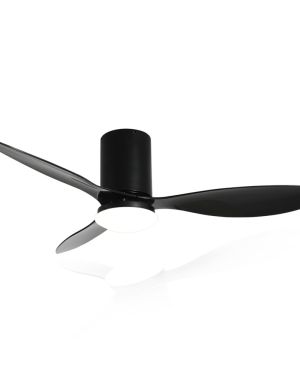 Ventilador de Techo Negro 3 aspas