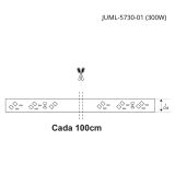 Manguera Led 2 leds50 Metros
