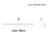 Tira Neón Flex RGB 5mts