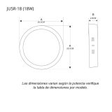 Panel Led FAT Sobreponer