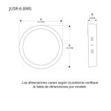Panel Led FAT Sobreponer